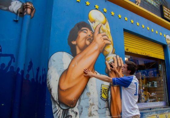Maradona: infancia de grandes y chiques