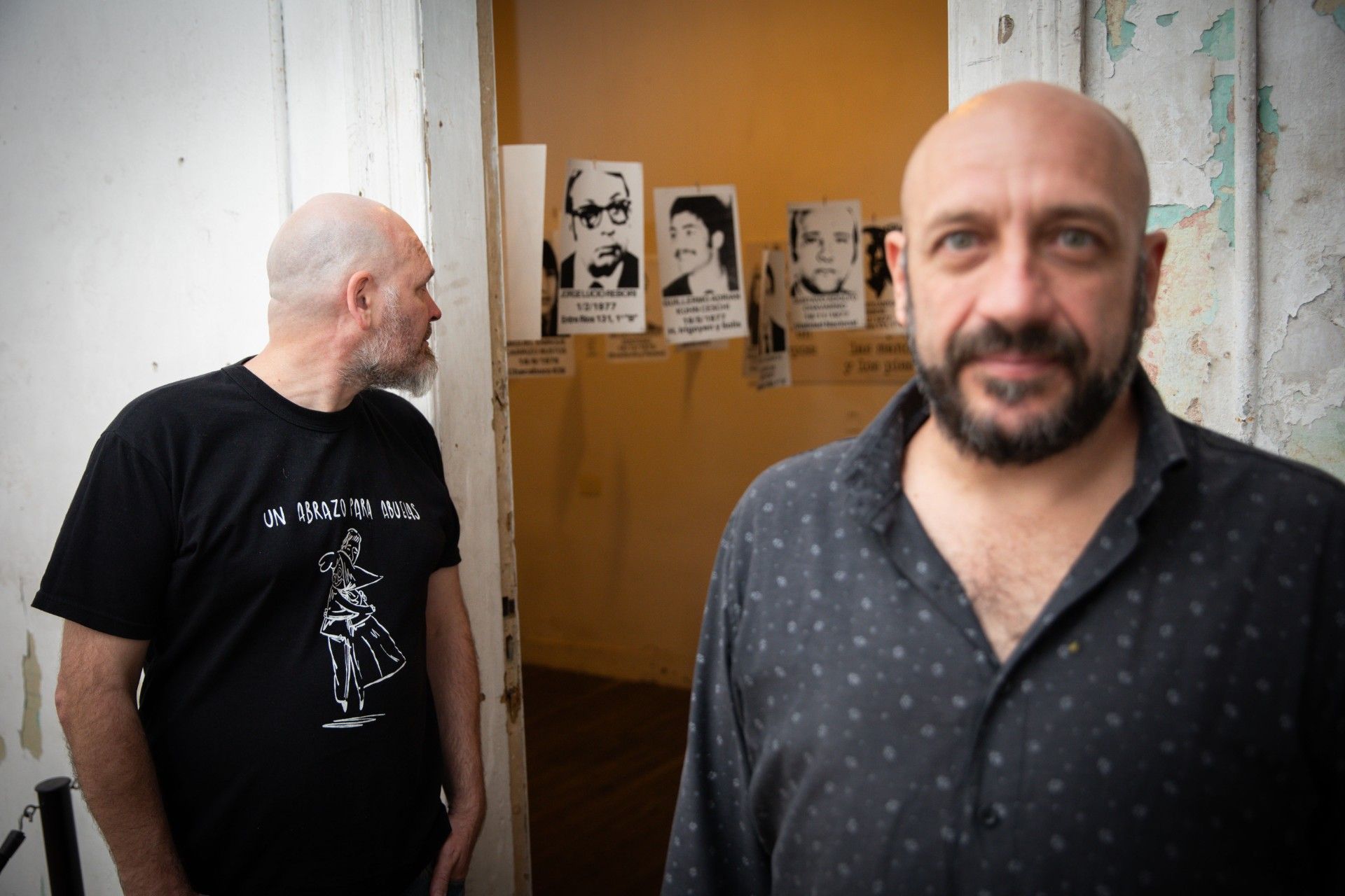 Esteban Herrera Simerman junto a Miguel 