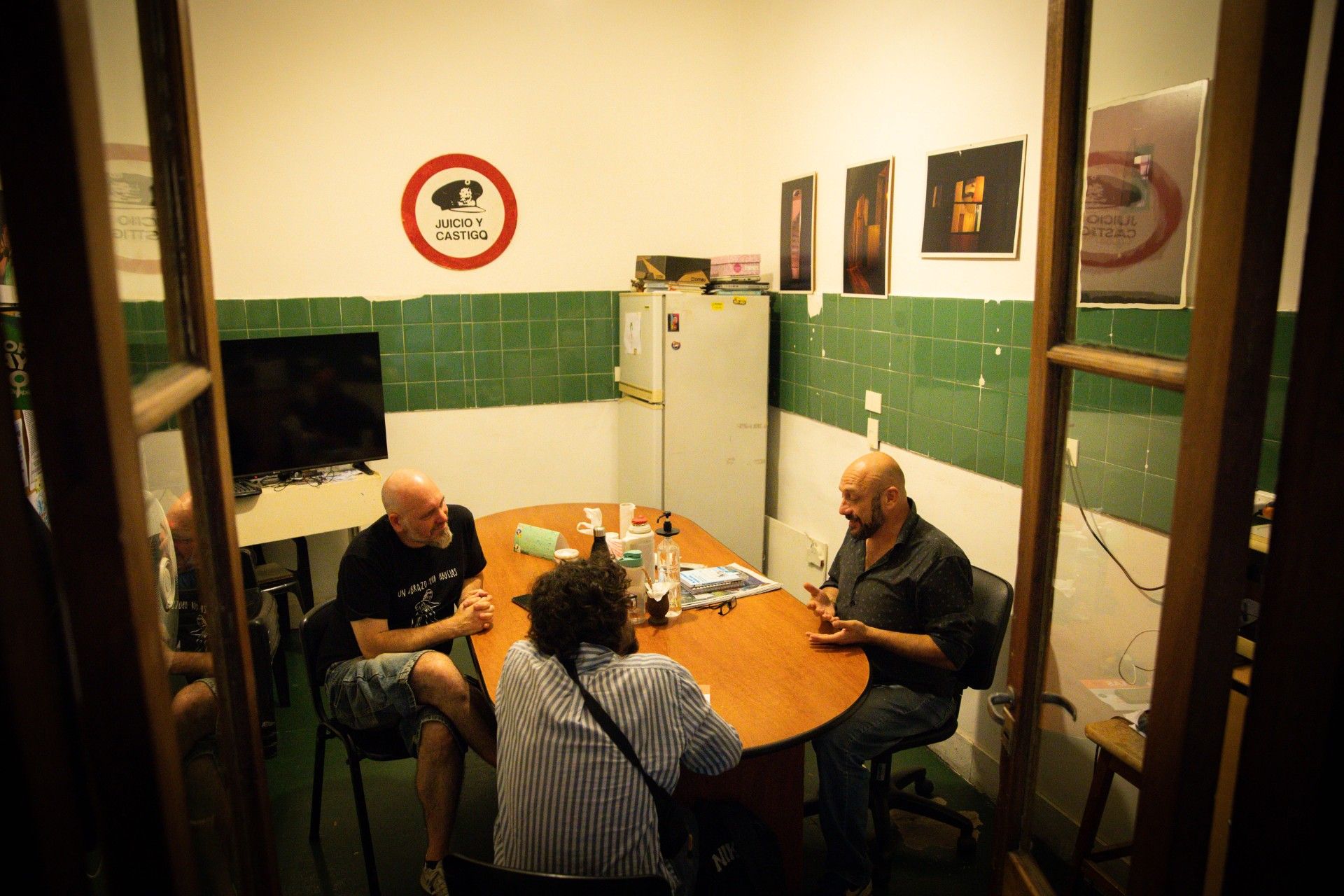 Entrevista en el Espacio de Memoria Virrey Cevallos.